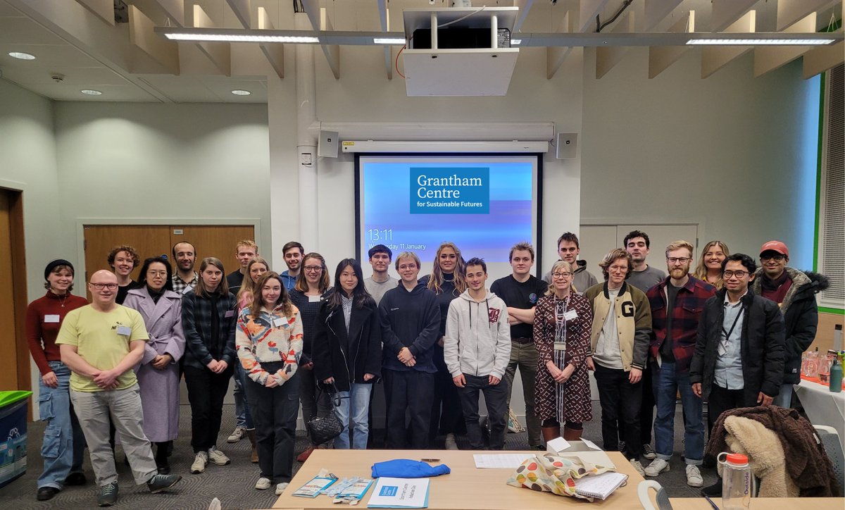 It was so nice to meet our newest cohort of Grantham Centre <a href="/granthamcsf/">Grantham Centre</a> Scholars today! We hope you enjoyed your first induction day. (Despite best efforts there are people with their eyes closed on the photo - sorry!) @BeckSheffield <a href="/pvcryan/">Anthony J Ryan OBE</a> <a href="/RachaelRothman/">Rachael Rothman</a>