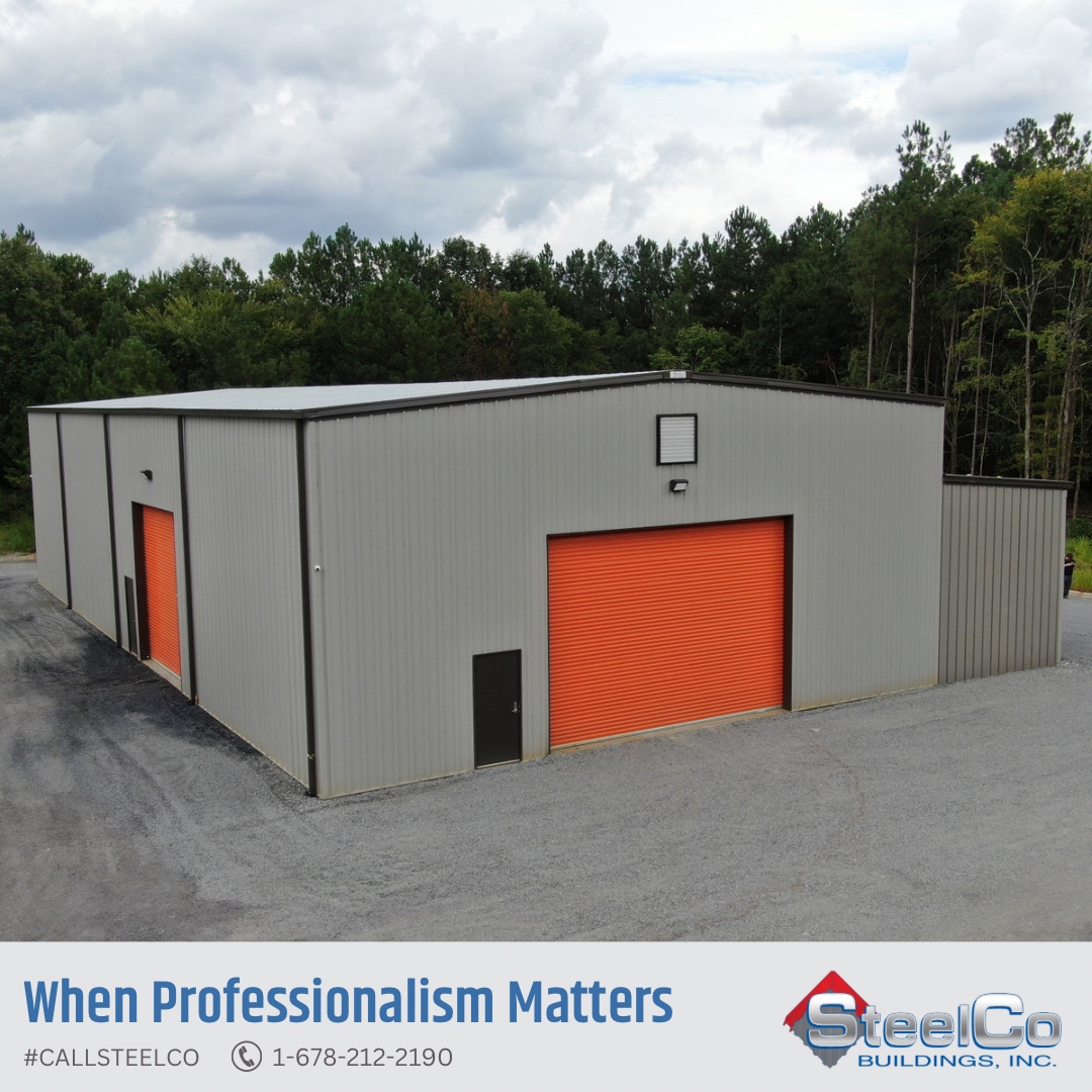 SteelCoBldgs's tweet image. You want it, we build it! We can handle all of your needs with the highest level of professionalism. 

Choose SteelCo for your next building!

#prefab #selfstorage #ministorage #selfstoragefacility #prefabricated #steelbuildings #metalbuildings #warehouse #shop #georgiabuilders