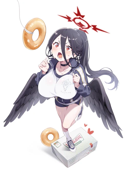 #ブルアカ #ブルーアカイブ #羽川ハスミ #ハスミもう少し...もう少しだけ! 