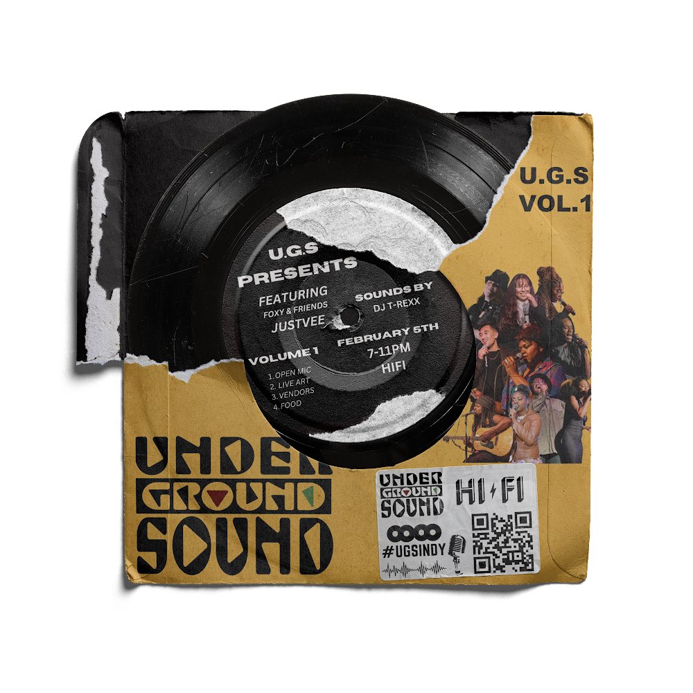 _UnderGround317's tweet photo. MARK YOUR CALENDARS! 

U.G.S is Back!!!

2/5/2023
@thehifiindy 

7-11pm

PULL UP!! https://t.co/wxwOSv6vzu