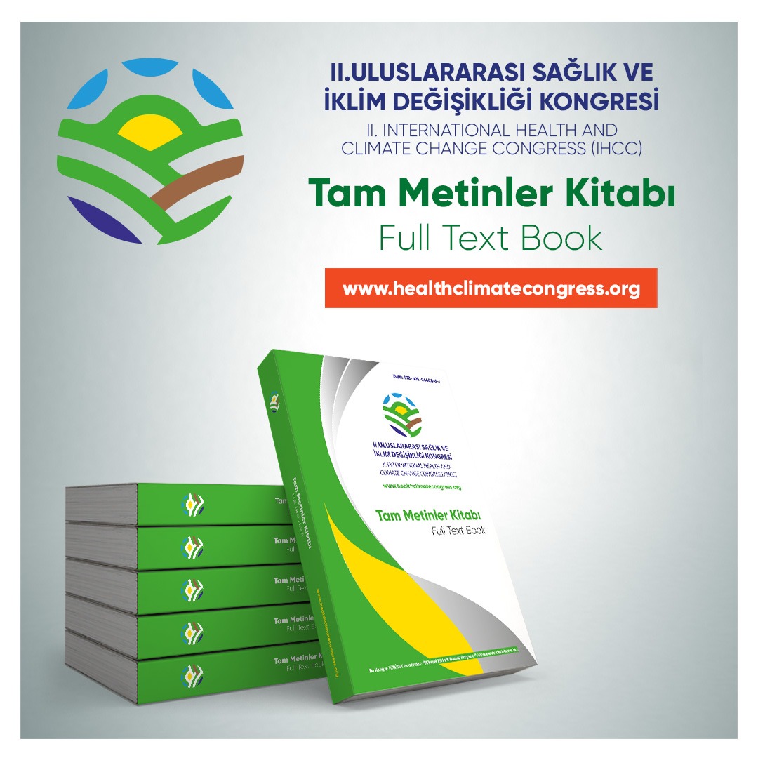 Değerli Katılımcılar,

Tam Metinler Kitabı Web Sitemizde Yayınlanmıştır.
healthclimatecongress.org Adresinden Ulaşabilirsiniz.