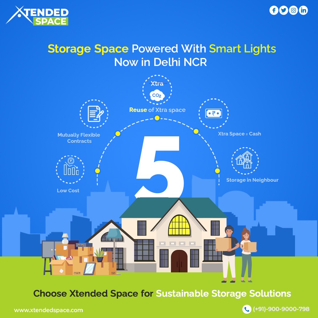 XtendedSpace's tweet image. The bigger the warehouse, the larger the carbon footprint. So find a sustainable storage space near you only at Xtended Space. Download the App Now or explore the India's first and only sustainable storage space platform.
.
.
#XtendedSpace #XS #sustainablestorage