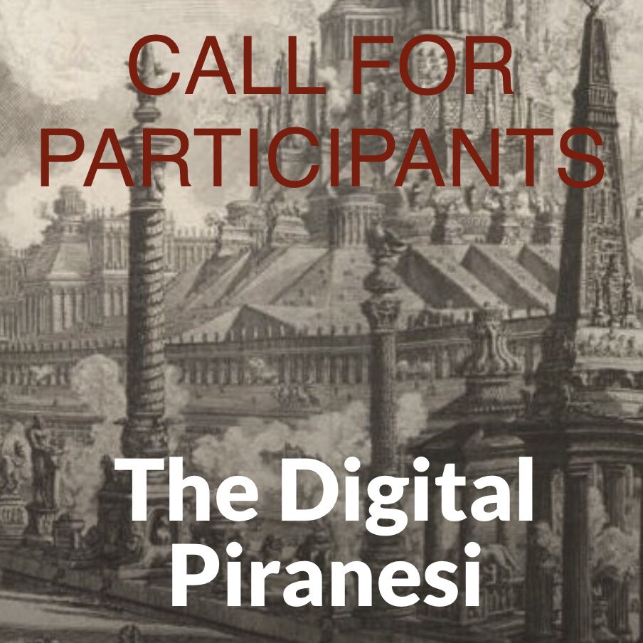 piranesiusc's tweet photo. Contribute to a developing digital project where art history, image studies, old&amp;new media, book history, information display, architecture, and cartography meet. #digitalhumanities #cfp @hecaa @UofSClibraries Info: https://t.co/SGxk7f9ASN https://t.co/uoFx4VatnI