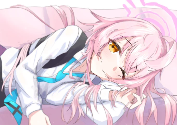 #サムネが横になったから横画面の絵貼ろう絵描きも見たらやる小鳥遊ホシノちゃん 