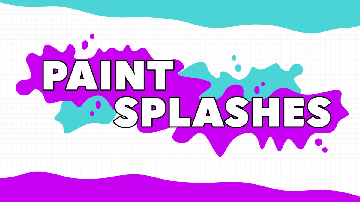 mattestesdesign's tweet photo. What a mess! 😱 Easily make paint splashes all over the place by drawing a circle in Photoshop, then going crazy with the curvature pen tool. Add extra flair by adding small circle splashes around the design. Useful for more creative brands. #designtwitter #2dart https://t.co/wGFx2Sm6yv