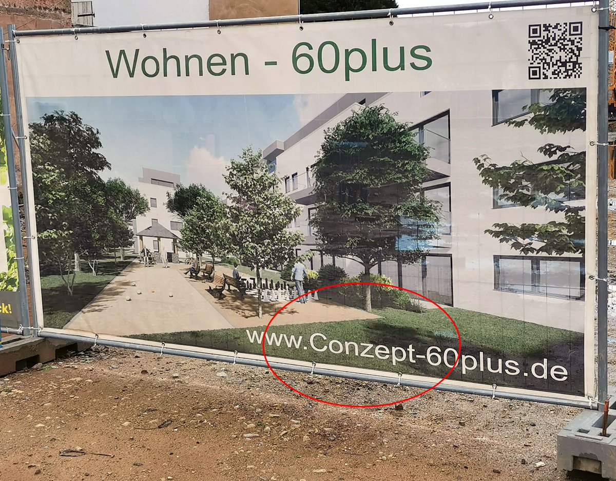 Die dritte von zwei orthografischen Möglichkeiten.