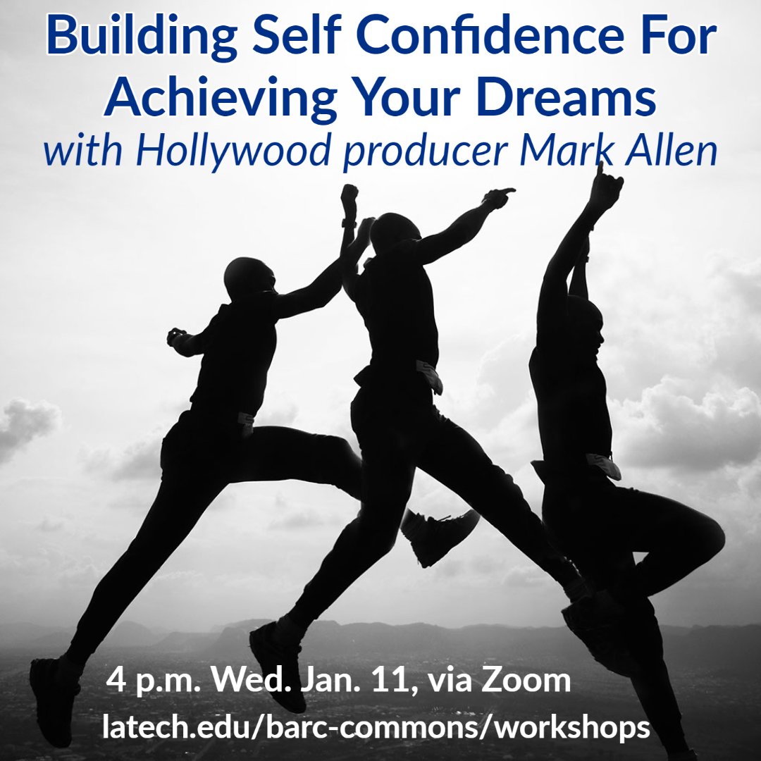 BarcCommons's tweet image. Today at 4 p.m., the BARC COMMons will host a talk with Mark Allen, former producer of shows like “The Bachelor” will share his self confidence journey working in a field full of uncertainty. Meeting ID: 997 8215 0745
(login to your Tech Zoom account first for security purposes)