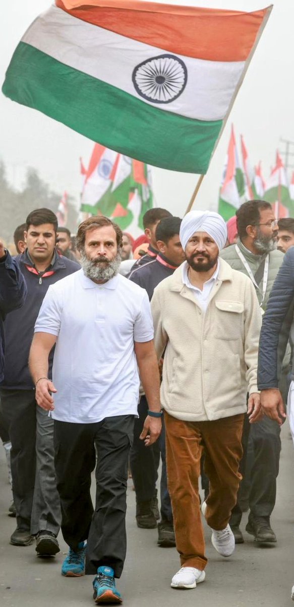 CHARANJITCHANNI's tweet photo. #BharatJodoYatra https://t.co/jA76lgJ1PP