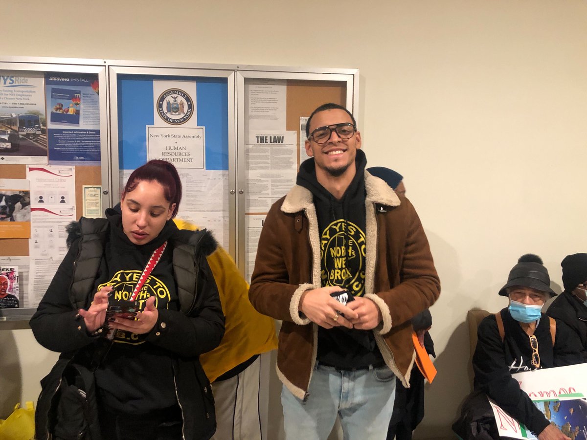 NYCCLI's tweet photo. NYCCLI members joined @housing4allNY in Albany yesterday w/ 100's of tenants and homeless NY'ers to demand REAL solutions to the housing crisis!! #PassTOPA #GoodCause #HAVP #SocialHousing https://t.co/ssJI1oATla