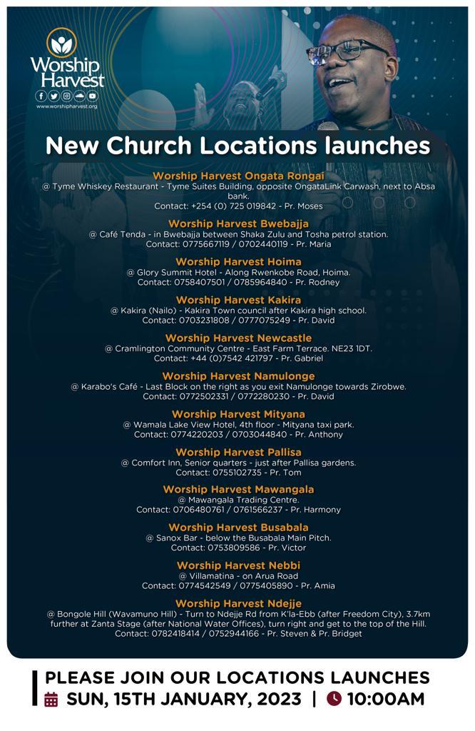 A little one shall become a thousand, And a small one a strong nation. I, the LORD, will hasten it in its time."
Isaiah 60:22 NKJV 

#ChurchPlanting
#WorshipHarvest