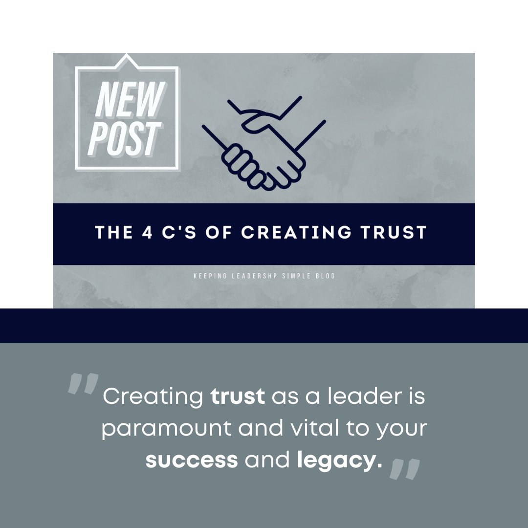 lhlnetwork's tweet photo. Our blog this week is on trust and how important it is to make sure those you lead trust you to lead them.
You can read it now on https://t.co/cvetp0Xtlw!
#leadershipblog. #trust. #creatingtrust. #leadership. https://t.co/i2VpQhQRfl