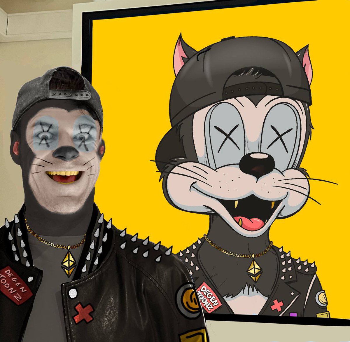 Gm mfers 👑 It is very easy 2 be <a href="/Degentoonz/">Degen Toonz</a> wen u have fren like <a href="/FredwardC123/">Freddy 🧨🇲🇽🇺🇸</a> 🤙🏻✨comment  👑👑 like 👑👑 retweet 👑👑👑👑follow the King 👉🏻 <a href="/g13m/">Captain GM</a> 👑👑👑👑