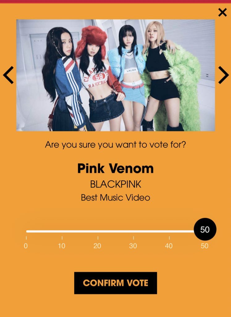 I'm voting for #PinkVenom by @BLACKPINK for #BestMusicVideo at the #iHeartAwards. RT to vote too!