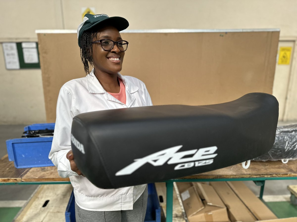 IsaacKalua's tweet image. Who’s said it is not possible?? Today Honda produced the first 103 bikes with 14 local parts as required by Motorcycle Regulations! 5,000 permanent jobs are beckoning once ALL dealers comply! @HonMosesKuriaa @StateHouseKenya @MAAK #FromPlanToAction @GTAPKenya