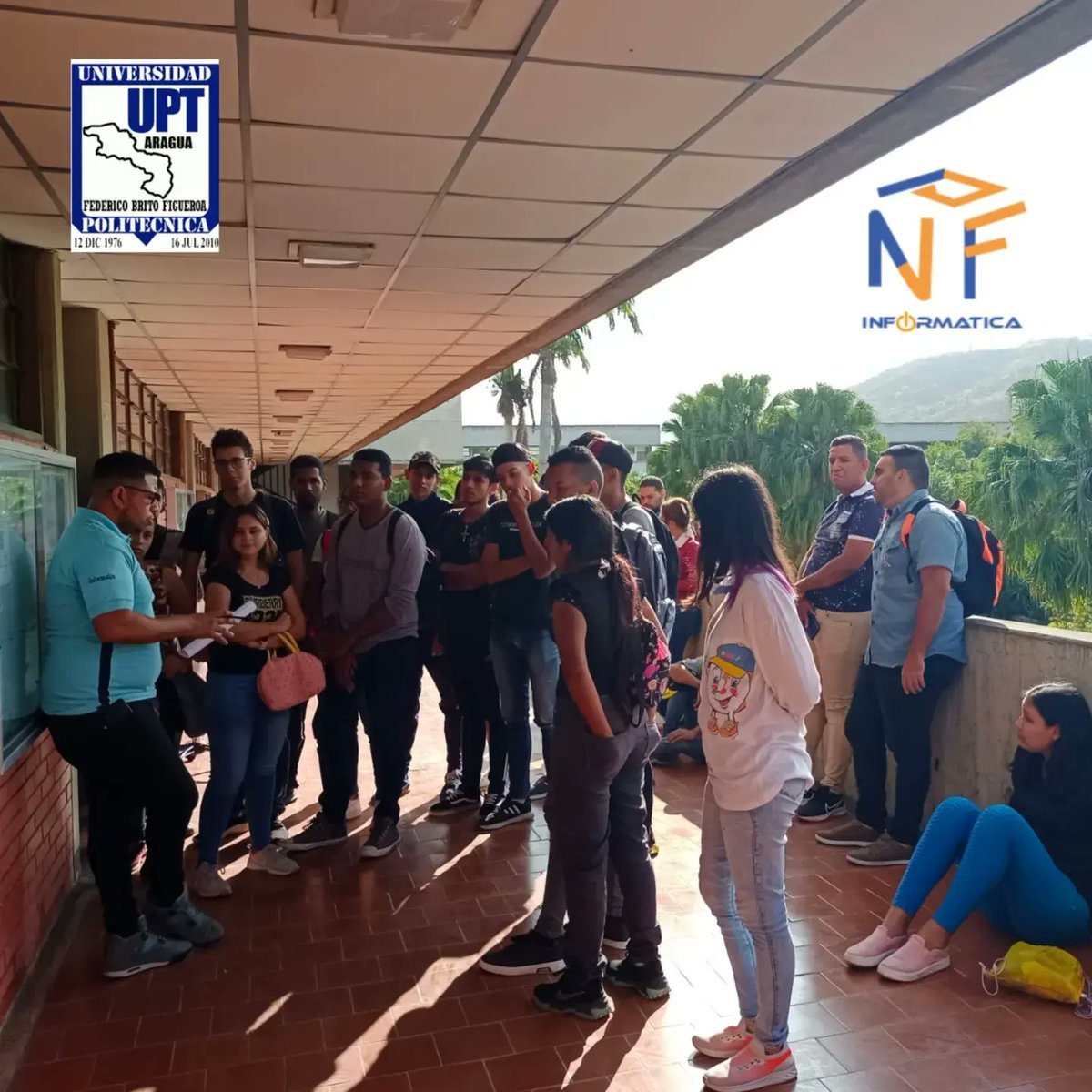 Uptainformatica's tweet photo. Jornada de Optimización de Laboratorios Informáticos
   Así comenzamos este nuevo año 2023 en el PNF Informática con un jornada entre estudiantes y docentes para seguir optimizando los laboratorios...
Seguimos Construyendo... 
#uptaragua #uptalavictoria #uptafbf https://t.co/sfLNsYdkJG
