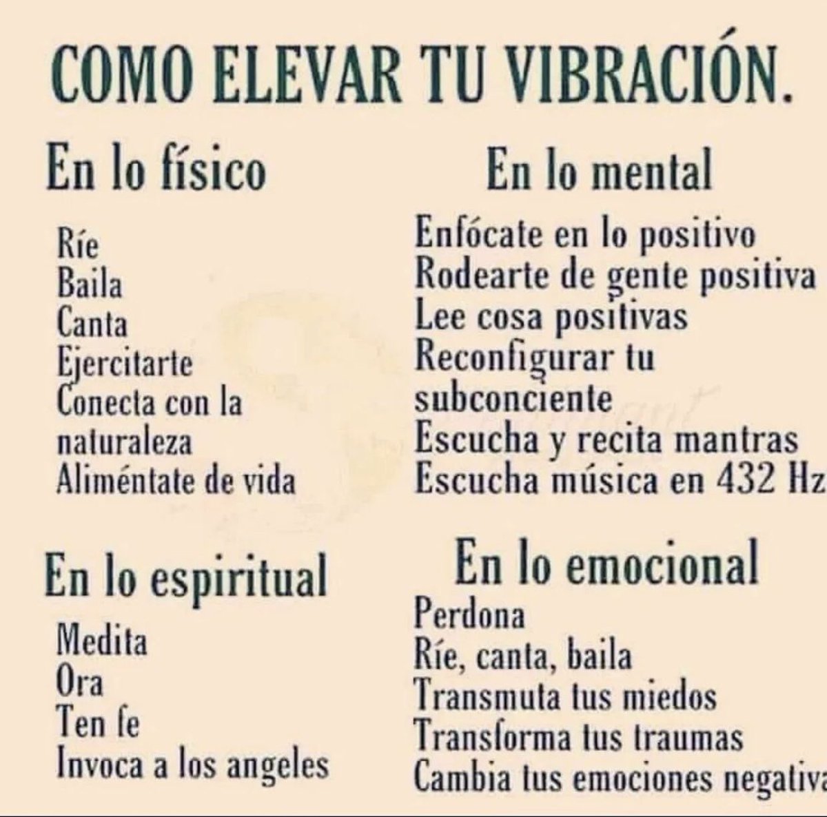 Sololuz5's tweet photo. COMO ELEVAR TU VIBRACIÓN … https://t.co/MioInsBFrc