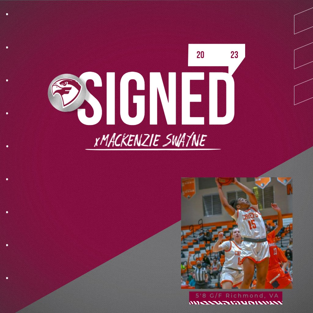 We are excited to welcome <a href="/KenzieSwayne/">MacKenzie Swayne</a> to our #FalconFamily 🎉🎉🥳🥳