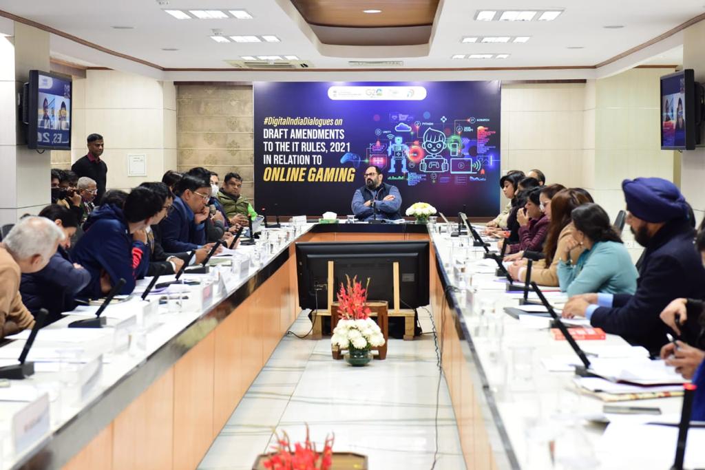 RajeevRC_X's tweet image. Public consultation on #OnlineGaming started tdy with imp stakeholders - Parents, Students &amp;amp; Educationalists with Sh @KanoongoPriyank Chairperson @NCPCR_ also in attendance

PM @narendramodi ji’s commitment to Safe&amp;amp;Trusted internet continues even as we expand innovatn ecosystem
