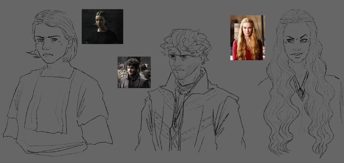 beamerdoesart's tweet image. good morning heres some game of thrones characters i hate #GOT #GameofThrones #digitalart