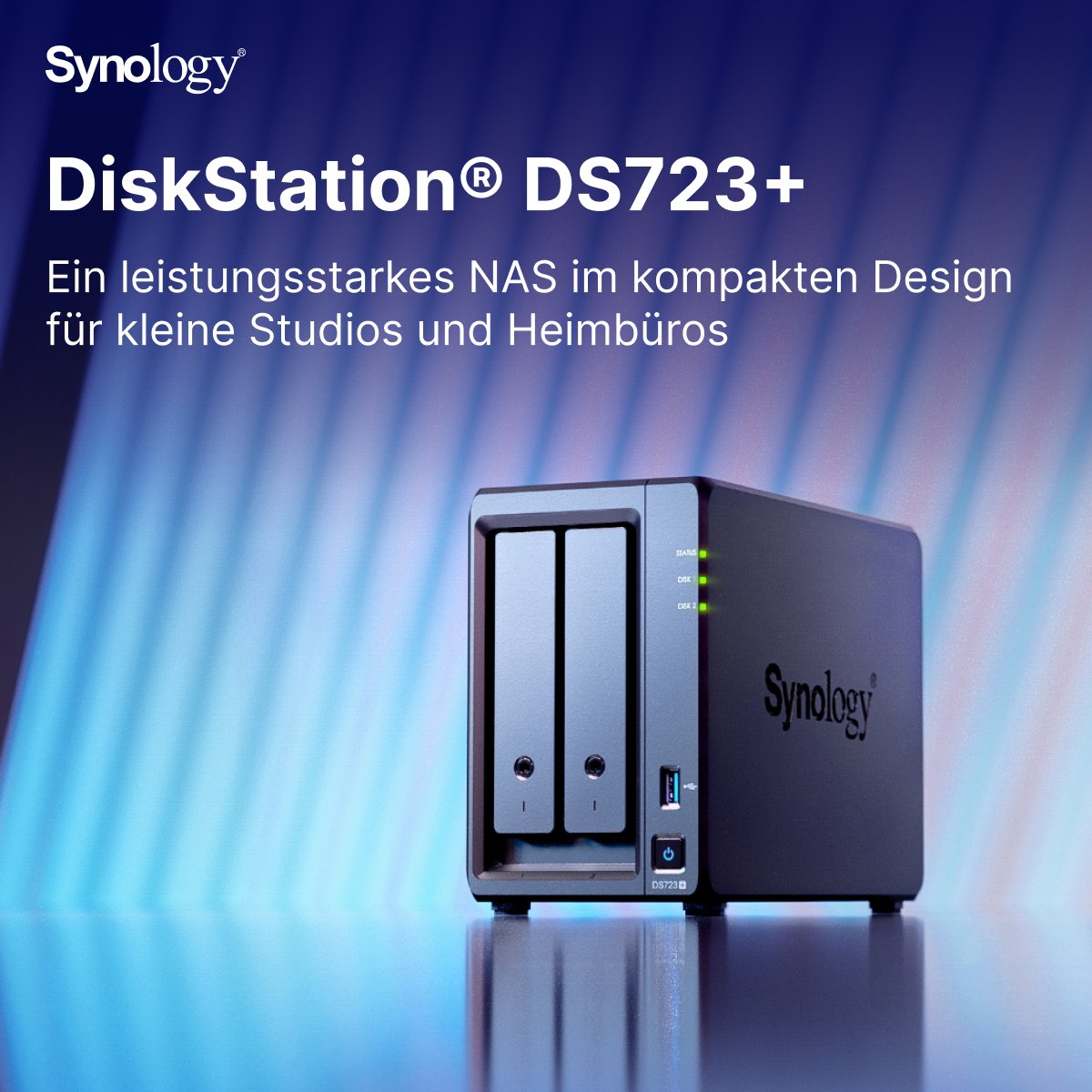 SynologyD's tweet photo. Die neue DS723+ ist da! 🎉
Sie ist das kleinste, erweiterbare Modell in der Synology-Produktfamilie unter den Komplettlösungen für Homeoffice und kleine Unternehmen.
Was die DS723+ alles kann? Hier gibt es mehr Infos für euch ➡️ https://t.co/j2YBeGl13g
#ds723plus #synology https://t.co/XcnVjkKaS2