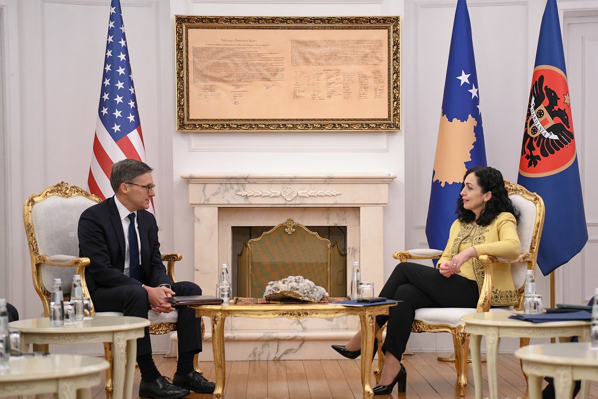 Vjosa Osmani tweet media