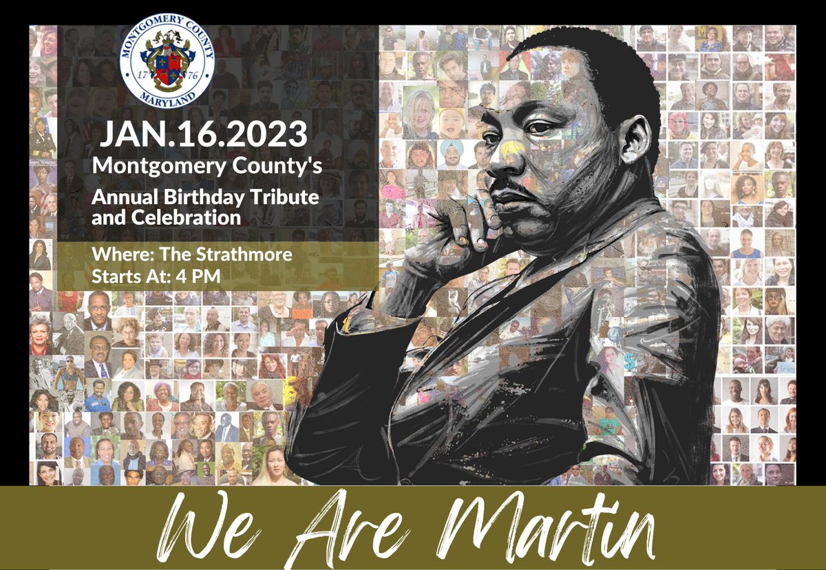 Join us at the Music Center at Strathmore this January 16th to honor the life and legacy of Dr. Martin Luther King Jr. with a free tribute event, "I am Martin." Take advantage of this special event to celebrate an iconic civil rights hero! 
ow.ly/xmmo50Mn8eM