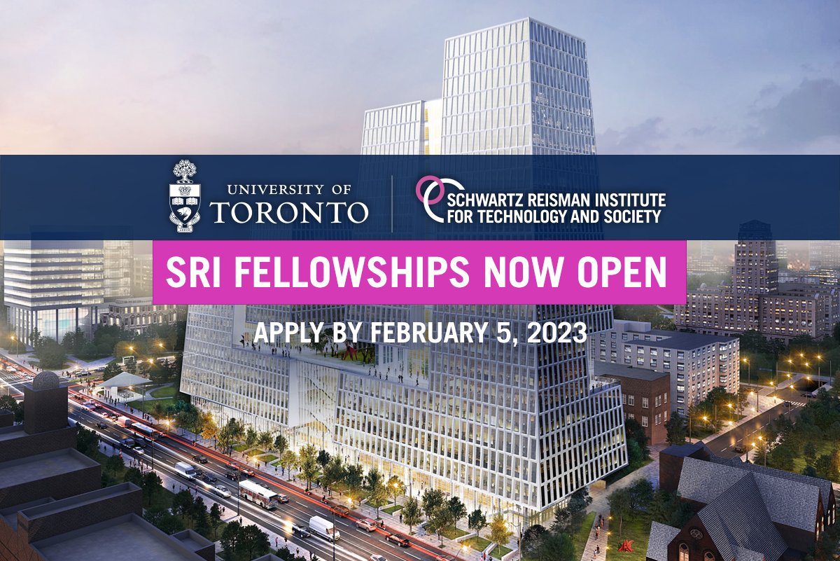 Our 2023 SRI fellowships deadline is approaching—but there's still time to submit!

Learn more: https://t.co/sw6aIEWVxB 