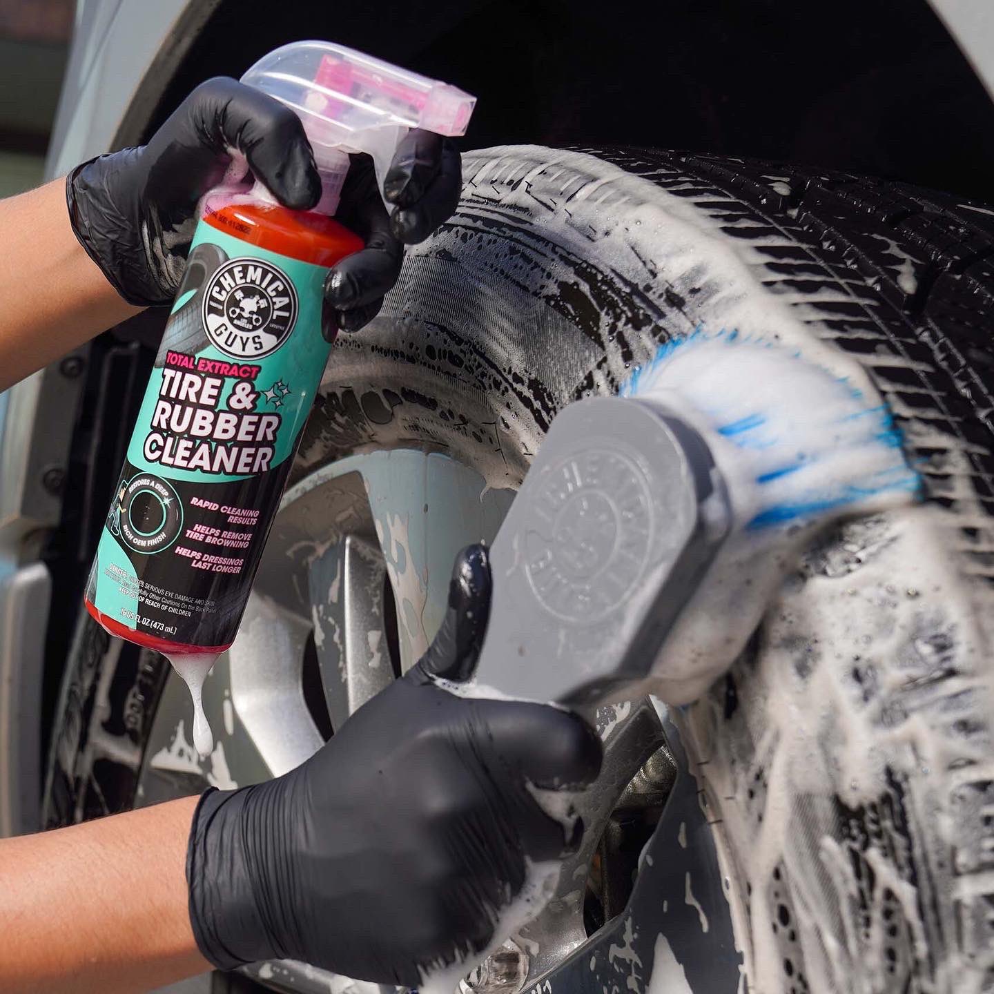 Chemical Guys Launches Total Extract Tire Cleaner