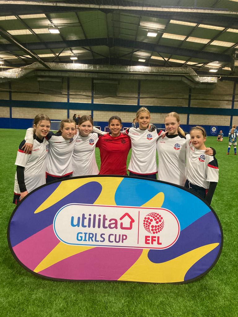 🙌 Good luck to @BSGDSport who are representing us in the Arena Final of the @EFL #UtilitaGirlsCup at @LaticsCommunity!

@UtilitaFootball @EFLTrust 
#BWitC | #BWFC 🐘🏰