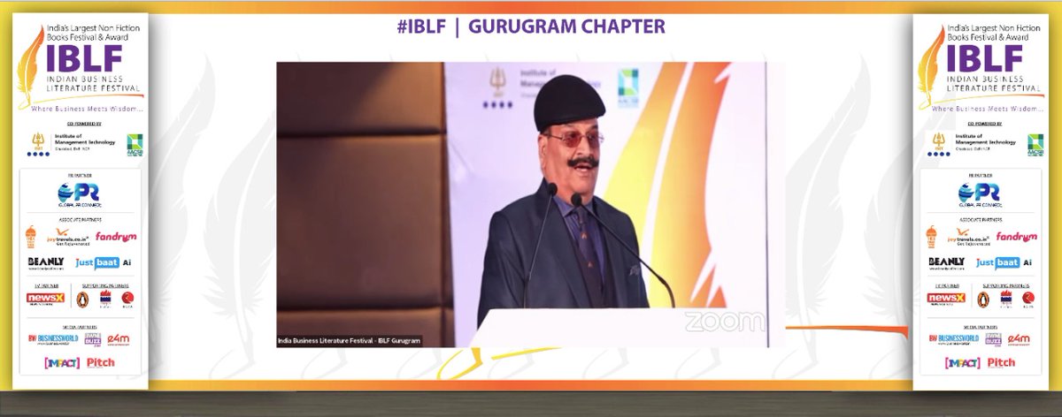 BWBusinessworld's tweet photo. "We have one crore security guards working in India, the largest in the world," says @kunwarcapsi, Chairman, Central Association of Private Security Industry (CAPSI) at 4th Edition of the Indian Business Literature Festival #IBLF #GurugramChapter

Join on: https://t.co/oVZcEoypJY https://t.co/9ZWH982xFG
