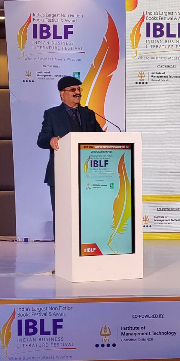 BWBusinessworld's tweet photo. "We have one crore security guards working in India, the largest in the world," says @kunwarcapsi, Chairman, Central Association of Private Security Industry (CAPSI) at 4th Edition of the Indian Business Literature Festival #IBLF #GurugramChapter

Join on: https://t.co/oVZcEoypJY https://t.co/9ZWH982xFG