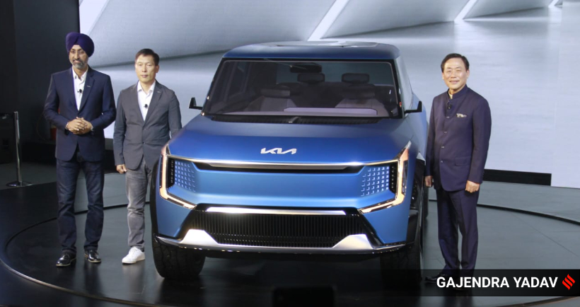 IndianExpress's tweet photo. #ExpressPhotos | EVs hog limelight as Auto Expo returns after a gap of three years

#AutoExpo2023 

See more: 

https://t.co/iB3J3u5uqL https://t.co/V12vkHUSMT
