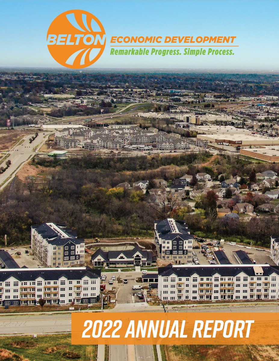 We are excited to share the 2022 Annual Report, which outlines all investments made in the City of Belton in 2022. 
Full report -- belton.org/files/assets/e…