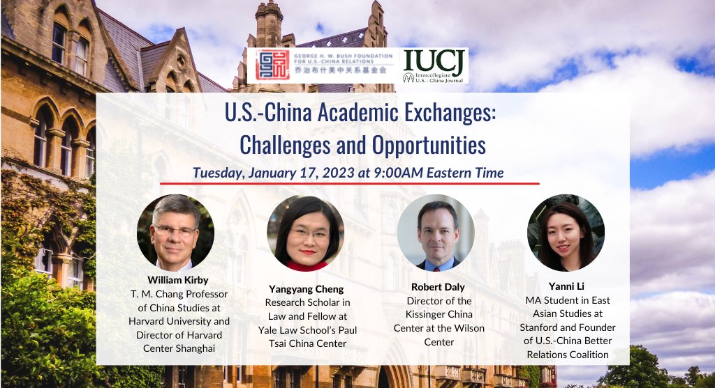 Bush China Foundation (@ghwbushchina) on Twitter photo The panel includes professors, students as well as academic policy experts, and will be moderated by Bush China Foundation President and CEO <a href="/david_firestein/">David Firestein</a>. The panel includes professors, students as well as academic policy experts, and will be moderated by Bush China Foundation President and CEO <a href="/david_firestein/">David Firestein</a>.