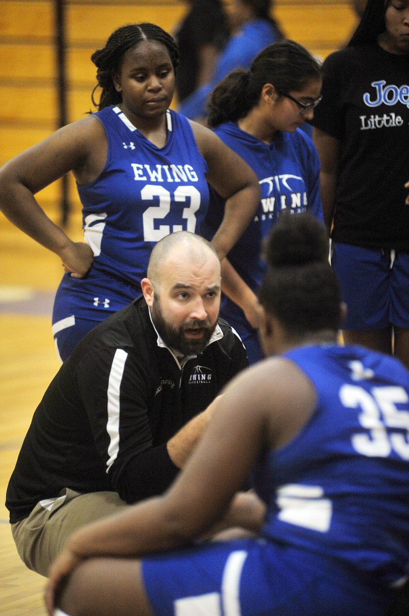 TinyGreenNBS's tweet photo. People are going to have to start giving this man his props.... he has built something special and can coach  his ass off
 Dan Montferrat, EWING HIGH SCHOOL GIRLS BASKETBALL COACH... https://t.co/wXAWH8OGcR