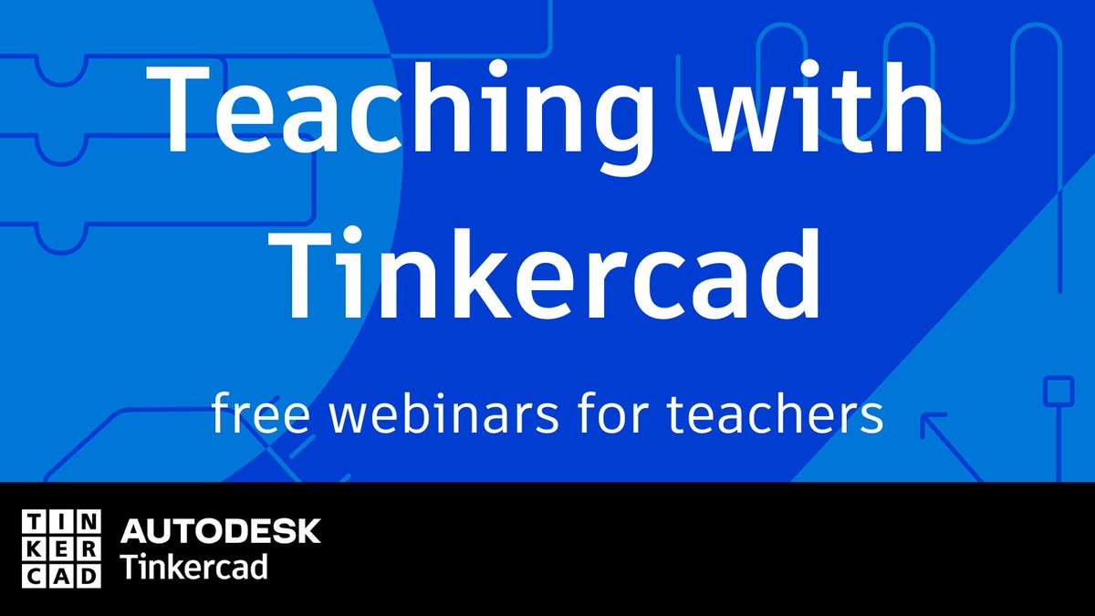 Tinkercad (@tinkercad) on Twitter photo 💫 It is time for the 2023 Teaching with Tinkercad Webinar series! 💫
The first will be Inspiring Design Ideas with Biomimicry on Thursday, January 26th. We'll be joined by educator Rosa Weinberg who will share her Beaver Centered Design project!
tinkercad.com/blog/2023-teac… 💫 It is time for the 2023 Teaching with Tinkercad Webinar series! 💫
The first will be Inspiring Design Ideas with Biomimicry on Thursday, January 26th. We'll be joined by educator Rosa Weinberg who will share her Beaver Centered Design project!
tinkercad.com/blog/2023-teac…