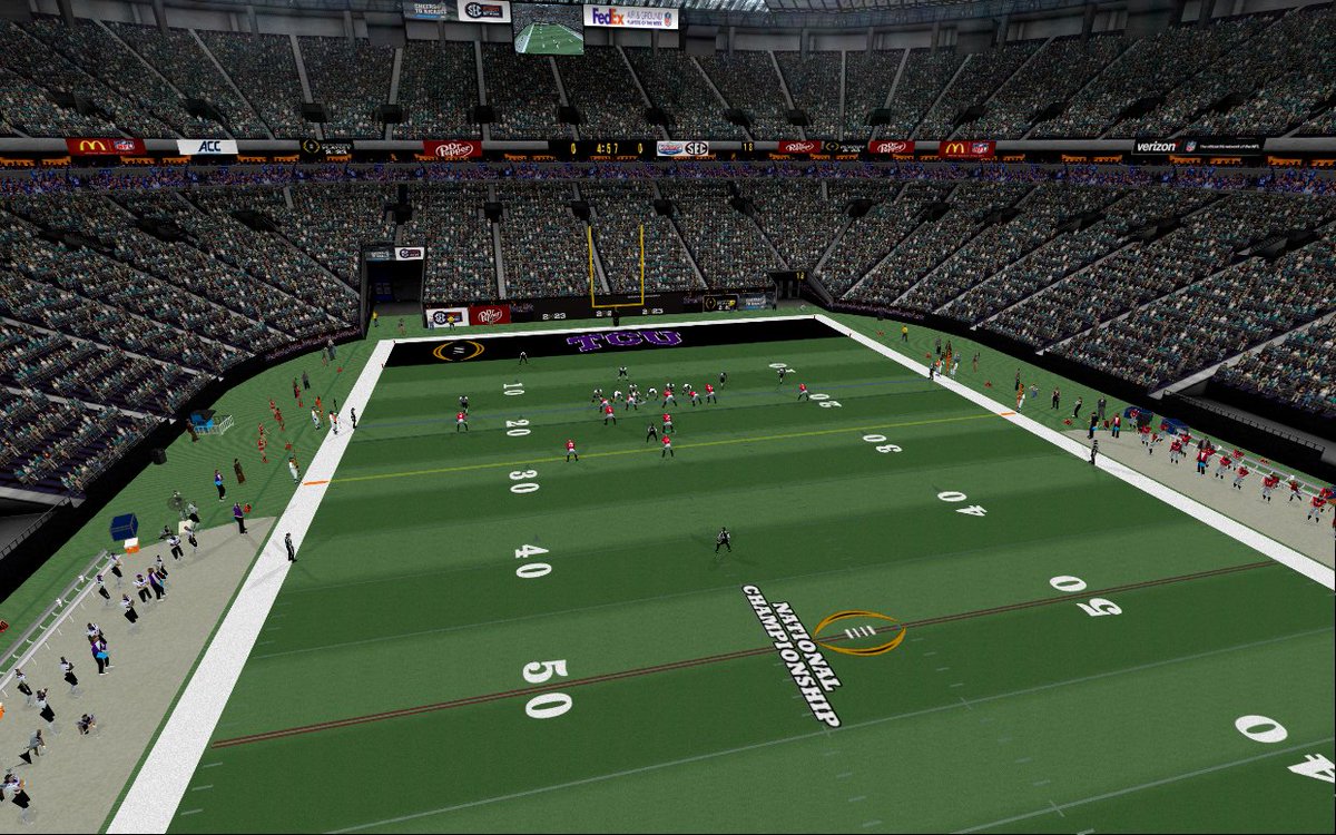 BLostsou's tweet photo. After watching TCU get embarrassed in the championship game and having created last years Mod. I put together the 2023 SEC game for anyone interested with the NCAA 2K23 mod. Get ready for this years National Championship game in NFL 2K5!
@RateSports #ncaa2k23 #nfl2kmod https://t.co/cslVdgFtqZ