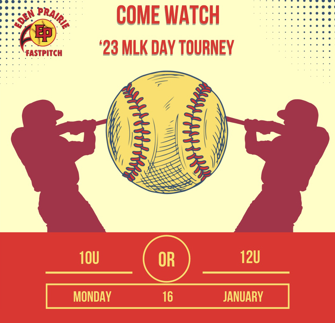 Our 10U &amp; 12U Dome Ball teams are playing in MLK Day tournaments this coming Monday, January 16. Have an off day? Come watch and cheer them on!

10U Holy Angels Old Star Dome, 12U at Mtka HS Dome. If you can’t make it, check out the live steams on Facebook at EP Fastpitch Games!