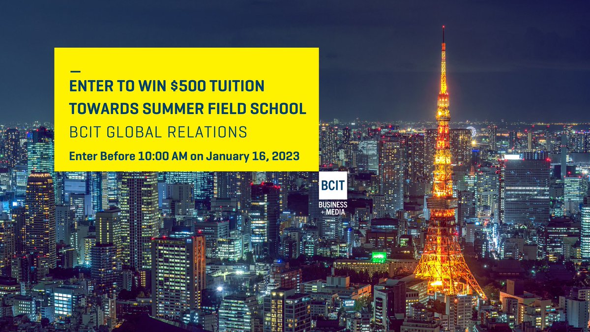 Enter to win a $500 tuition fee waiver towards a Summer Field School Flexible Learning course. bit.ly/3IP0SV4
 
Enter before 10:00 AM on January 16, 2023.