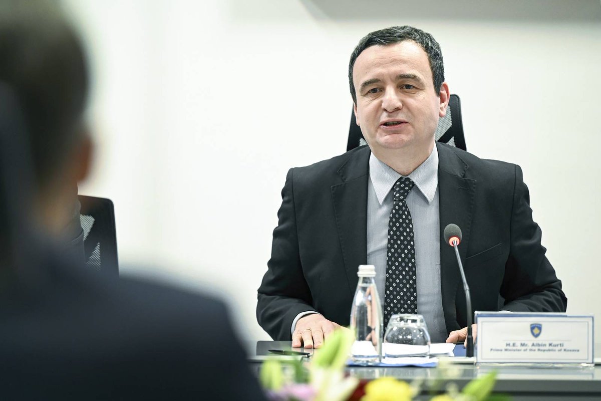 Albin Kurti tweet media