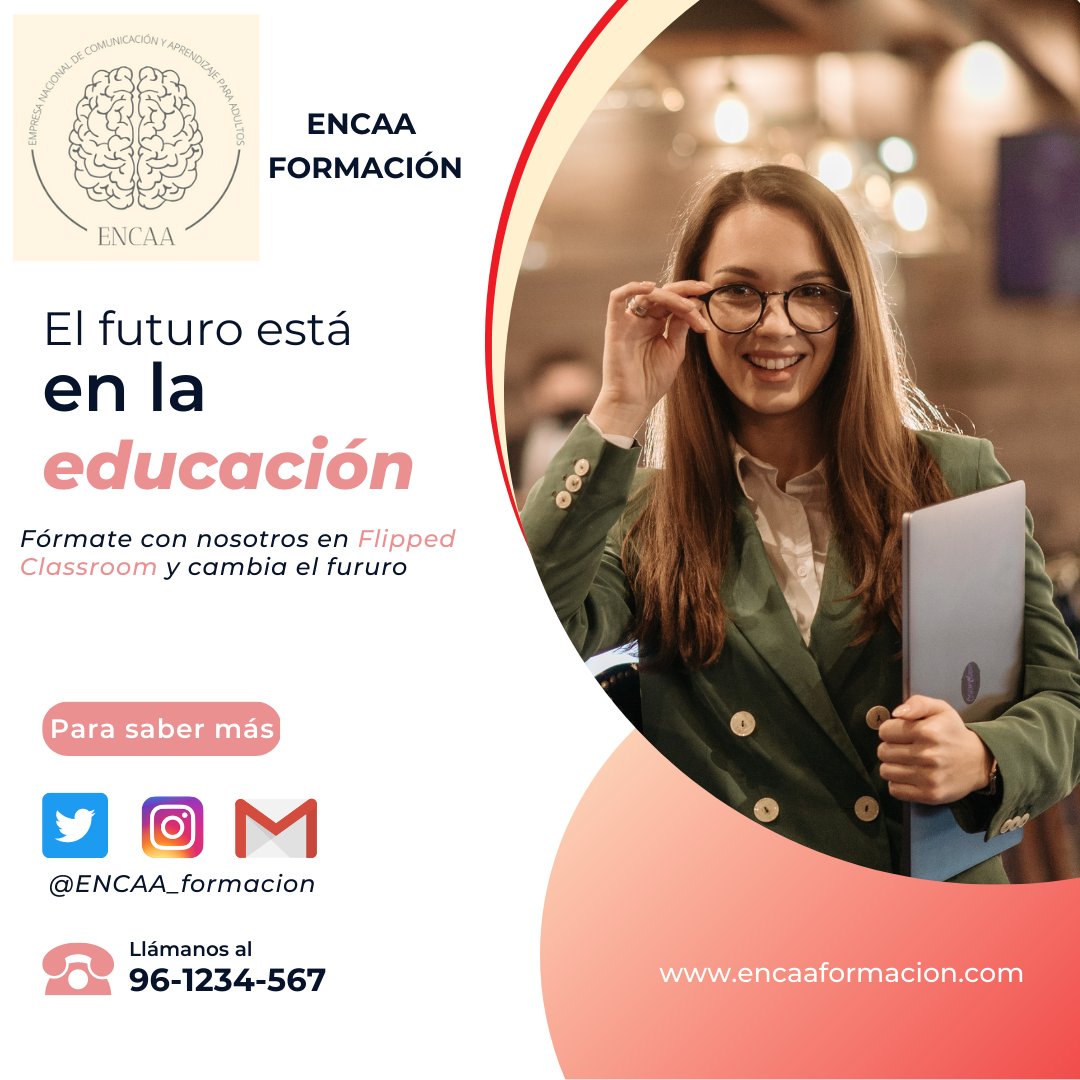 ENCAA_formacion's tweet photo. ¡El futuro está en la educación y está en tu mano cambiarlo!
Con esta formación los niños y niñas darán un giro a su educación.

No dudes en contactarnos 😊
#disuocproject #ENCAA #formación #claseinvertida https://t.co/uCJ2qG2fWH