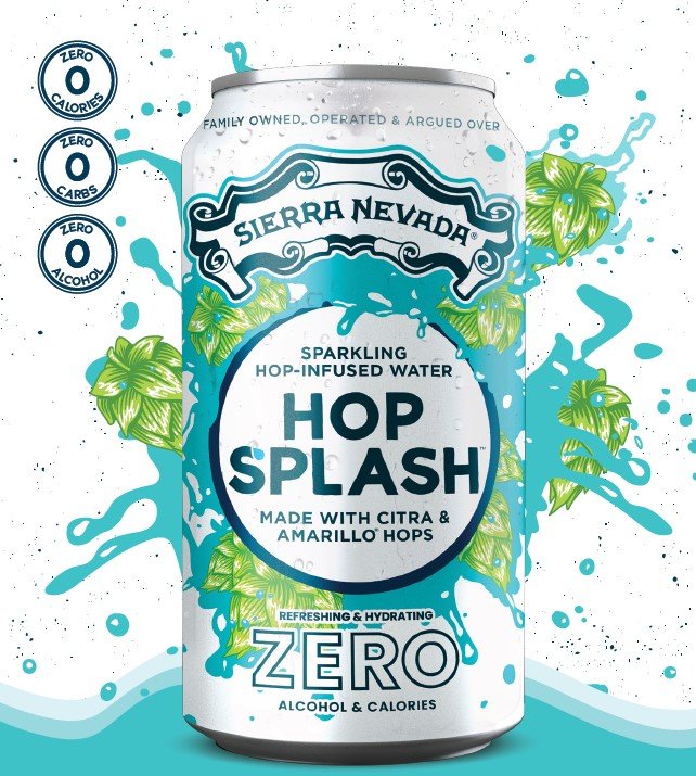 Not the right time for a beer, but got a hop craving? Drench it with HOP SPLASH, <a href="/SierraNevada/">Sierra Nevada Beer</a>'s sparkling water infused with Citra and Amarillo hops for refreshing notes of peach, mango, and grapefruit. HOP SPLASH has zero alcohol, zero calories, and maximum hop flavor. 💦