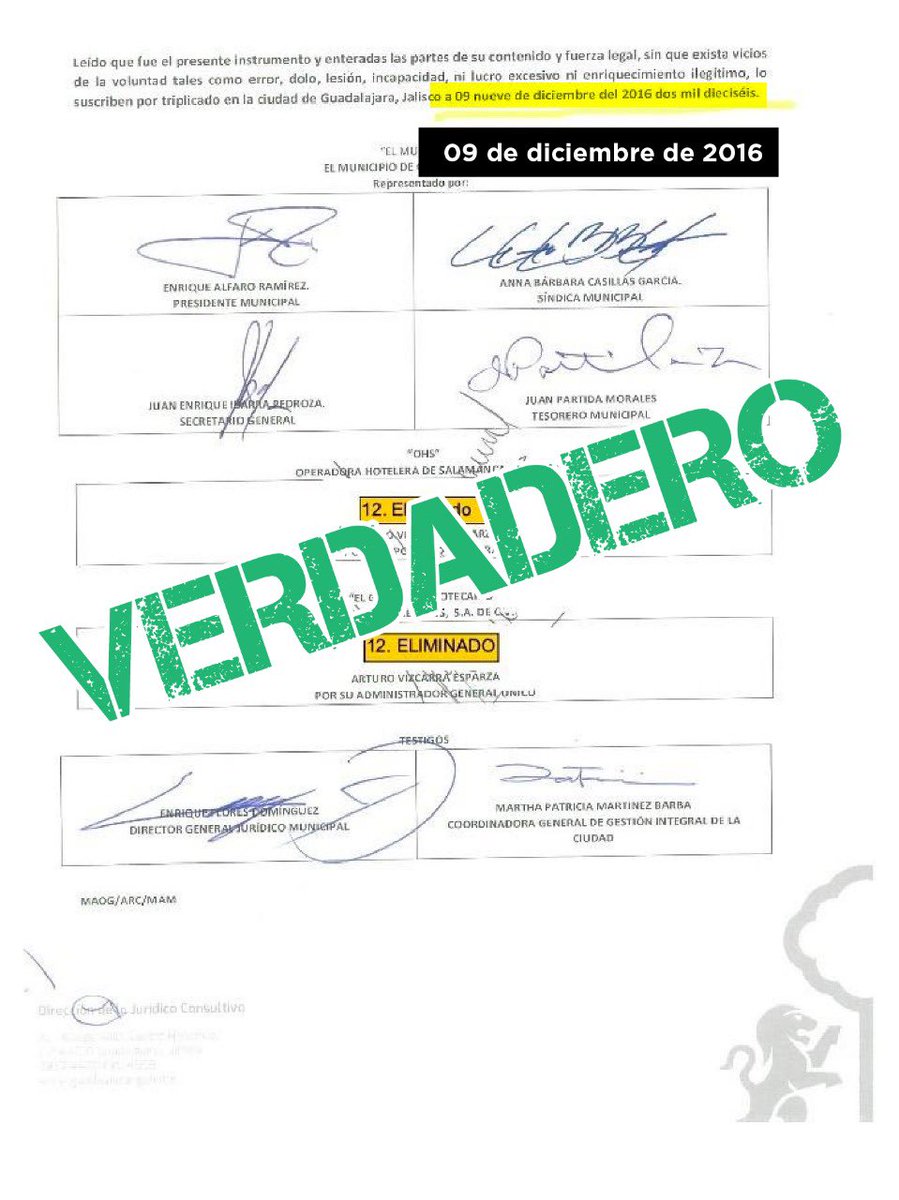 rvillanueval's tweet photo. Circula una imagen de que supuestamente yo avalé Iconia. Aclaro 2 cosas, una muy simple y otra muy contundente.

1.El 9 de diciembre de 2016, cuando le regalaron un pedazo de ciudad a particulares (14 hectáreas), yo era Rector del hermoso @Cutonala_udg. ¡Yo no voté ese convenio! https://t.co/QynQO0LML1