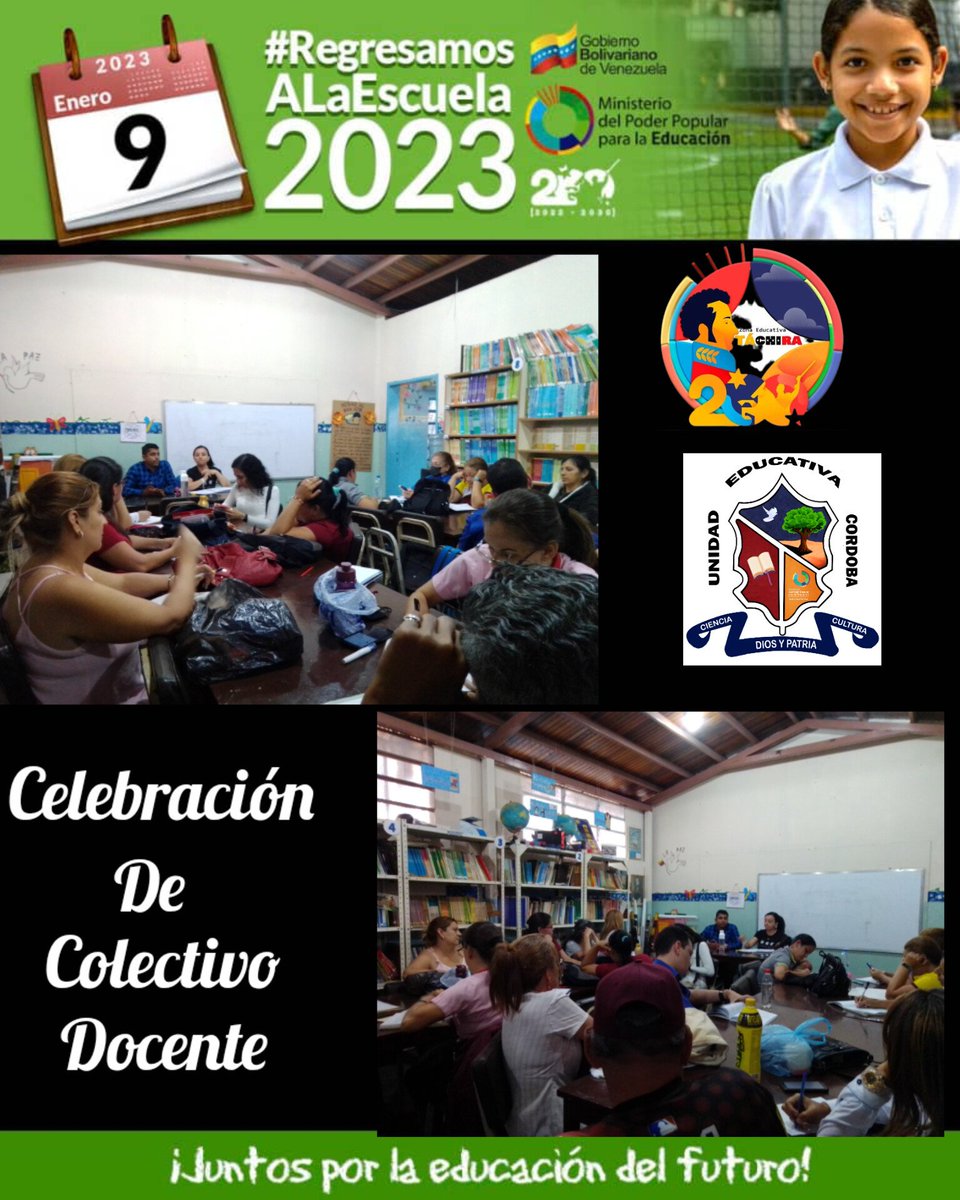Celebración del Colectivo docente #juntosporlaeducaciondelfuturo @_LaAvanzadora @Crazet2011 @ZonaEducTachira