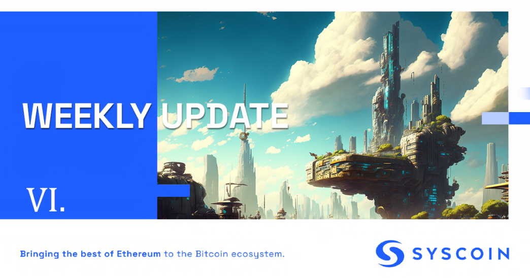 #SyscoinWeekly VI.

✳️ This Week’s Video: Mass Adoption
✳️ <a href="/coreycosta123/">Corey Costa’s Crypto Coins</a> Interviews <a href="/HotepJesus/">Hotep Jesus</a>
✳️ <a href="/PaliWallet/">Pali</a> 2.0 Hinted
✳️ #Syscoin Gold Academy Contest Launches
✳️ AMA+Giveaway w/ <a href="/MMMM_TEAM/">MMMM_OFFICIAL</a> &amp; Syscoin
✳️ Sri Lankan Goodwill

Dig in, catch up! 👓
syscoin.org/news/syscoin-w…