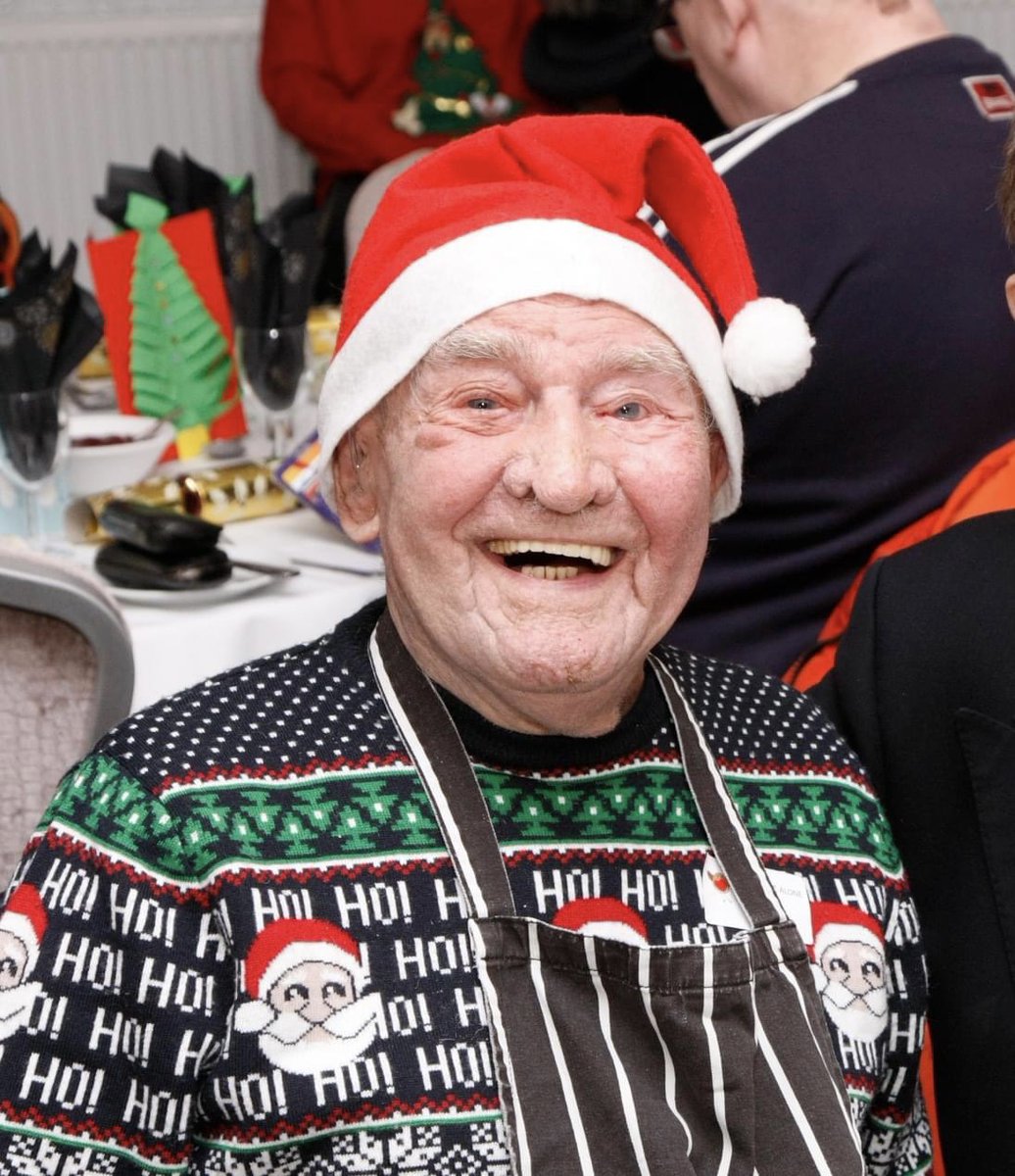 This is our wonderful Jack, he really… and we mean really wants a card from <a href="/KingCharlesUK/">King Charles</a> he is the life &amp; soul of our events and doesn’t look any where near his 102 years. Our contact book isn’t that great can anyone help erm <a href="/KensingtonRoyal/">The Prince and Princess of Wales</a> ? Please share and #retweet ❤️