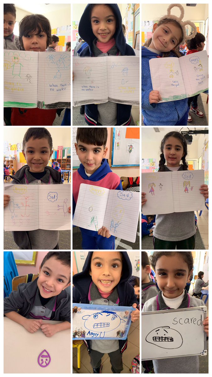 Our learners illustrated actions that reflected the given feelings of happiness, sadness, fear, and anger, revealing the diversity among learners of the same age.
This activity motivated them to think about the "why" behind their feelings and how specific actions impact them.