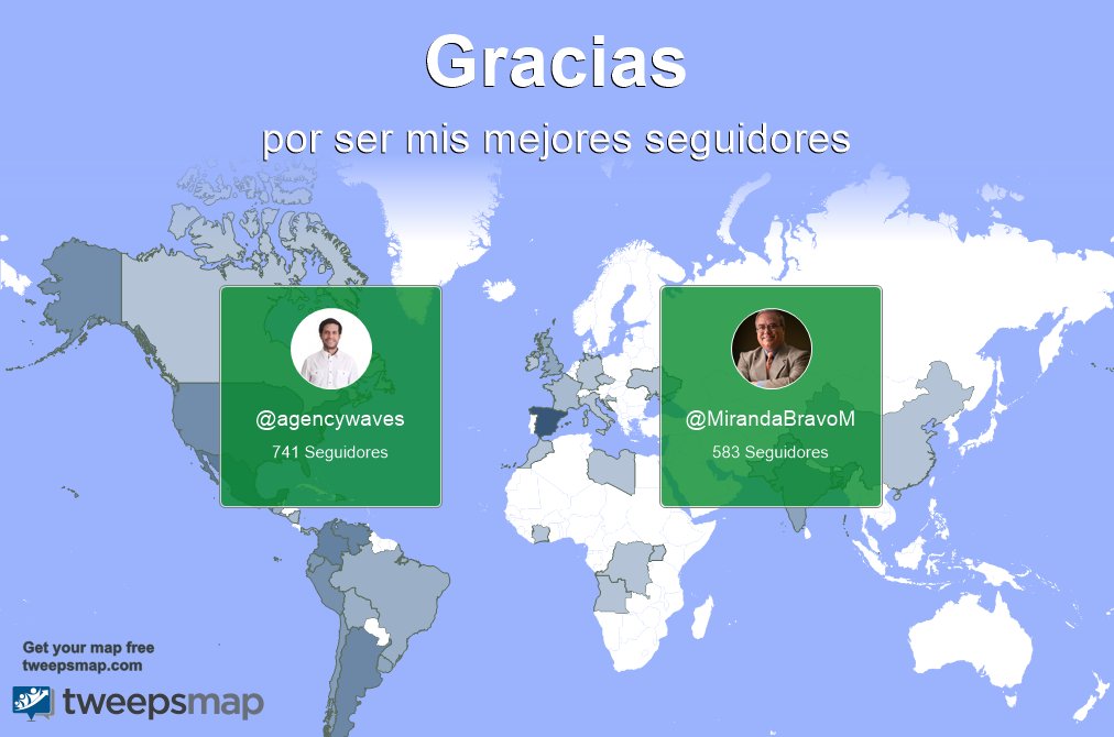 Un agradecimiento especial a mis mejores seguidores esta semana @agencywaves, <a href="/MirandaBravoM/">Manuel Miranda</a> #FF