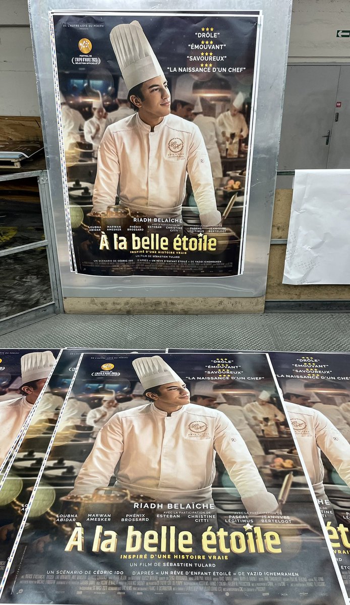 galodiallo's tweet photo. A LA BELLE ETOILE, l’histoire savoureuse de la naissance d’un chef pâtissier hors normes.
Un film de Sébastien Tulard avec Just Riadh dans son premier rôle au cinéma.
Le 22 février en salles !
Inspiré de l’histoire vraie du livre « Un rêve d’enfant étoilé » de yazid ichemrahen. https://t.co/dBP7XnXDHk