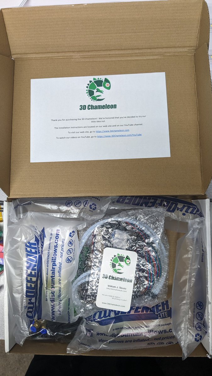 Well played <a href="/3DChameleon/">3DChameleon</a>! If manufacturers aren't going to include detailed instructions with your product, make it absolutely obvious what to do. Videos on SDcards, and no mention, or QR codes on an inside box flap, are too easy to miss. Looking at you <a href="/BambulabGlobal/">Bambu Lab</a>.